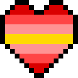 Coração Pixelado Consexual